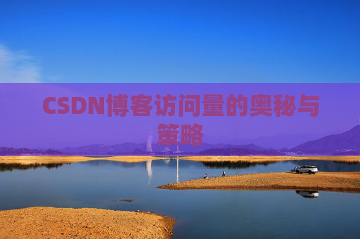 CSDN博客访问量的奥秘与策略